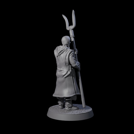 Brave Peasant Soldier B Miniature for Dungeons and Dragons, Pathfinder or other TTRPGs