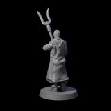 Brave Peasant Soldier B Miniature for Dungeons and Dragons, Pathfinder or other TTRPGs