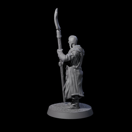 Brave Peasant Soldier B Miniature for Dungeons and Dragons, Pathfinder or other TTRPGs