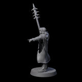 Brave Peasant Soldier C Miniature for Dungeons and Dragons, Pathfinder or other TTRPGs
