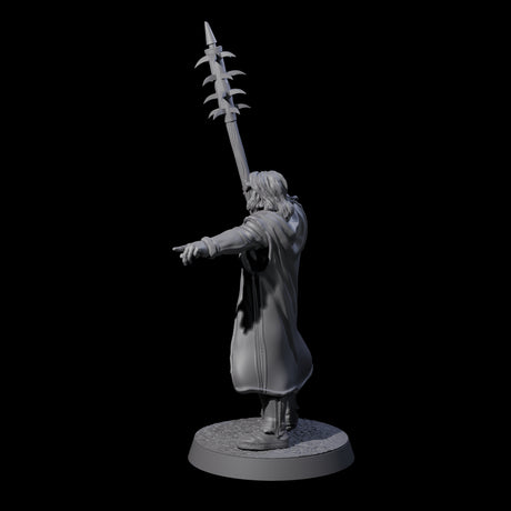 Brave Peasant Soldier C Miniature for Dungeons and Dragons, Pathfinder or other TTRPGs