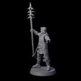 Brave Peasant Soldier C Miniature for Dungeons and Dragons, Pathfinder or other TTRPGs