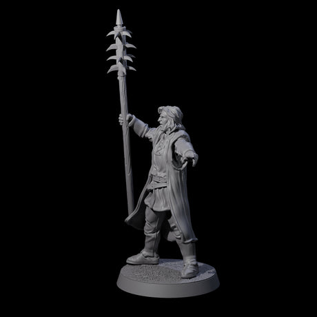 Brave Peasant Soldier C Miniature for Dungeons and Dragons, Pathfinder or other TTRPGs