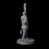 Brave Peasant Soldier D Miniature for Dungeons and Dragons, Pathfinder or other TTRPGs
