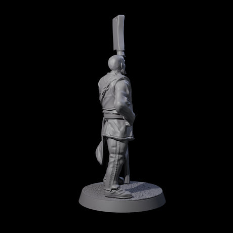 Brave Peasant Soldier D Miniature for Dungeons and Dragons, Pathfinder or other TTRPGs