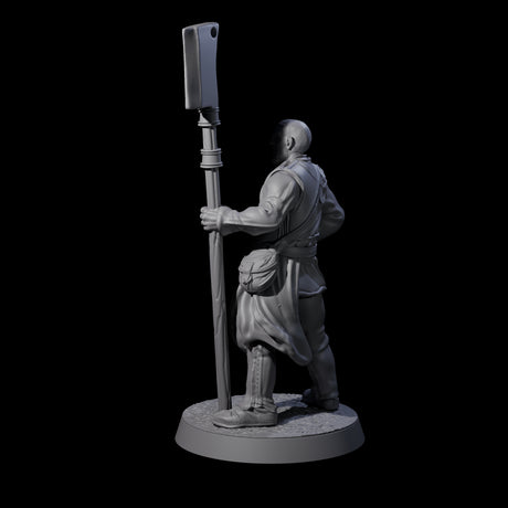 Brave Peasant Soldier D Miniature for Dungeons and Dragons, Pathfinder or other TTRPGs