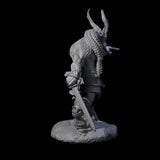 Brave Satyr Fighter B Miniature for Dungeons and Dragons, Pathfinder or other TTRPGs
