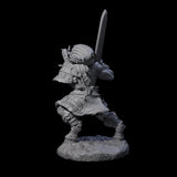 Brave Satyr Fighter E Miniature for Dungeons and Dragons, Pathfinder or other TTRPGs