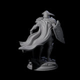 Brave Warrior Miniature for Dungeons and Dragons, Pathfinder or other TTRPGs