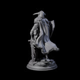 Brave Warrior Miniature for Dungeons and Dragons, Pathfinder or other TTRPGs