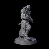 Brave Woodland Barbarian A Miniature for Dungeons and Dragons, Pathfinder or other TTRPGs
