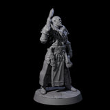 Brave Woodland Barbarian C Miniature for Dungeons and Dragons, Pathfinder or other TTRPGs