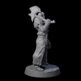 Brave Woodland Barbarian C Miniature for Dungeons and Dragons, Pathfinder or other TTRPGs