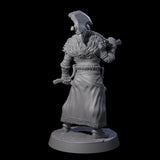 Brave Woodland Barbarian C Miniature for Dungeons and Dragons, Pathfinder or other TTRPGs