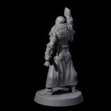 Brave Woodland Barbarian C Miniature for Dungeons and Dragons, Pathfinder or other TTRPGs
