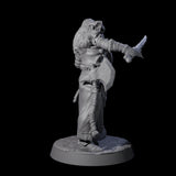 Brave Woodland Barbarian E Miniature for Dungeons and Dragons, Pathfinder or other TTRPGs