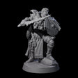 Brave Woodland Barbarian E Miniature for Dungeons and Dragons, Pathfinder or other TTRPGs