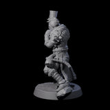 Brave Woodland Barbarian F Miniature for Dungeons and Dragons, Pathfinder or other TTRPGs