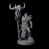 Brave Woodland Barbarian G Miniature for Dungeons and Dragons, Pathfinder or other TTRPGs