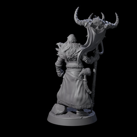 Brave Woodland Barbarian G Miniature for Dungeons and Dragons, Pathfinder or other TTRPGs