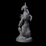 Brave Woodland Barbarian G Miniature for Dungeons and Dragons, Pathfinder or other TTRPGs