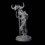 Brave Woodland Barbarian G Miniature for Dungeons and Dragons, Pathfinder or other TTRPGs