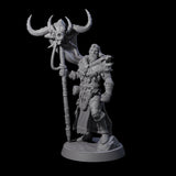 Brave Woodland Barbarian G Miniature for Dungeons and Dragons, Pathfinder or other TTRPGs