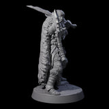 Brave Woodland Barbarian H Miniature for Dungeons and Dragons, Pathfinder or other TTRPGs