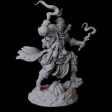 Brewing Alchemist Miniature for Dungeons and Dragons, Pathfinder or other TTRPGs