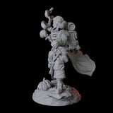 Brewing Alchemist Miniature for Dungeons and Dragons, Pathfinder or other TTRPGs