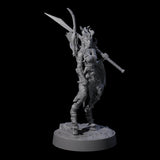 Briallyn - Glavied Satyr Hunter Miniature for Dungeons and Dragons, Pathfinder or other TTRPGs