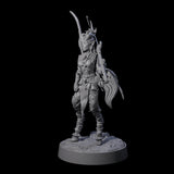Briallyn - Glavied Satyr Hunter Miniature for Dungeons and Dragons, Pathfinder or other TTRPGs