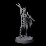 Briallyn - Glavied Satyr Hunter Miniature for Dungeons and Dragons, Pathfinder or other TTRPGs