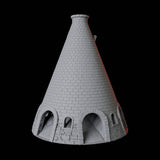 Brick Building Dice Tower Miniature for Dungeons and Dragons, Pathfinder or other TTRPGs