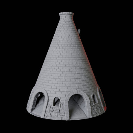 Brick Building Dice Tower Miniature for Dungeons and Dragons, Pathfinder or other TTRPGs