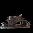 Broken Tree Trunk Miniature for Dungeons and Dragons, Pathfinder or other TTRPGs