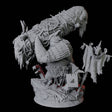 Bruising Dohwar Barbarian Miniature for Dungeons and Dragons, Pathfinder or other TTRPGs