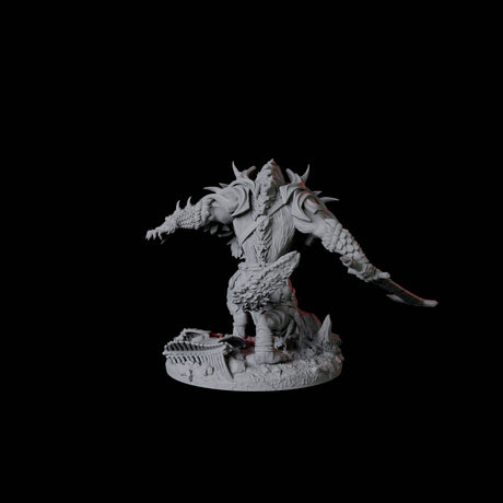 Bruising Gnoll Brute B Miniature for Dungeons and Dragons, Pathfinder or other TTRPGs
