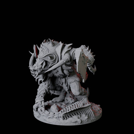 Bruising Gnoll Brute C Miniature for Dungeons and Dragons, Pathfinder or other TTRPGs