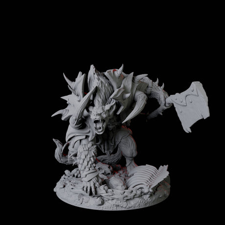 Bruising Gnoll Brute C Miniature for Dungeons and Dragons, Pathfinder or other TTRPGs
