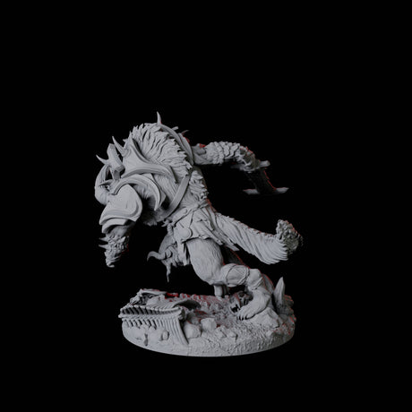 Bruising Gnoll Brute D Miniature for Dungeons and Dragons, Pathfinder or other TTRPGs