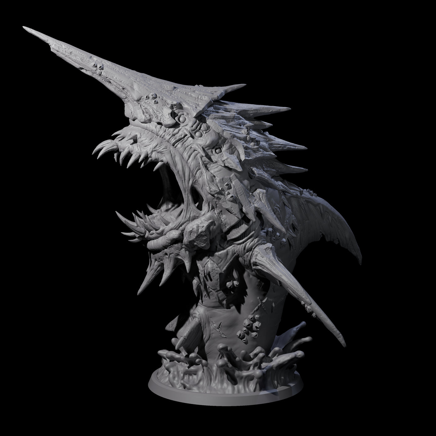 Brutal Morkoth Miniature for Dungeons and Dragons, Pathfinder or other TTRPGs