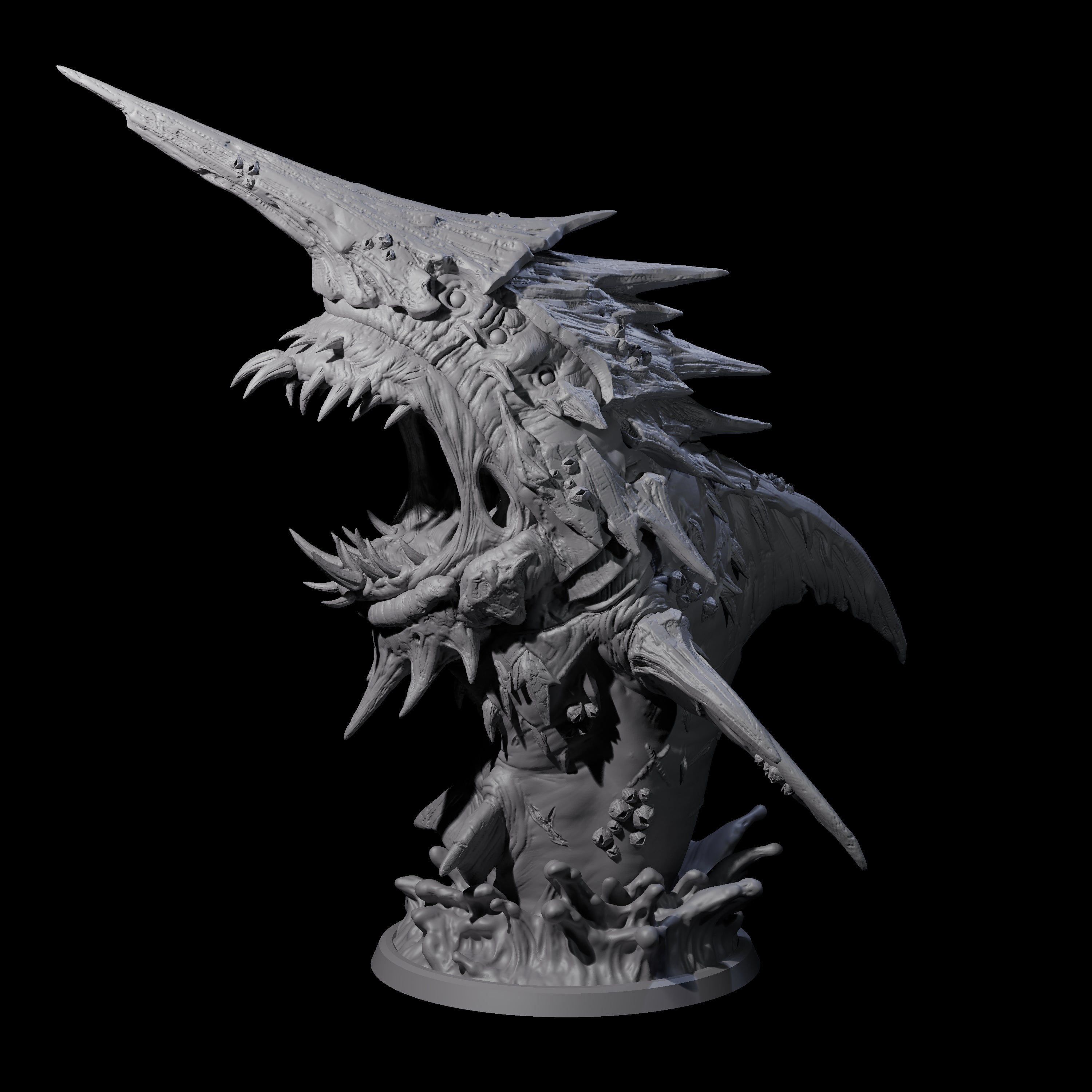 Brutal Morkoth Miniature for Dungeons and Dragons, Pathfinder or other TTRPGs