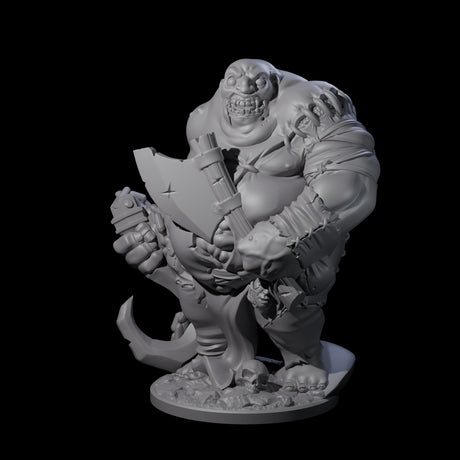 Brutal Ogre Brute Miniature for Dungeons and Dragons, Pathfinder or other TTRPGs