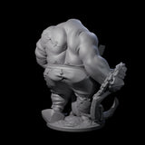 Brutal Ogre Brute Miniature for Dungeons and Dragons, Pathfinder or other TTRPGs