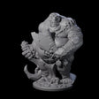 Brutal Ogre Brute Miniature for Dungeons and Dragons, Pathfinder or other TTRPGs