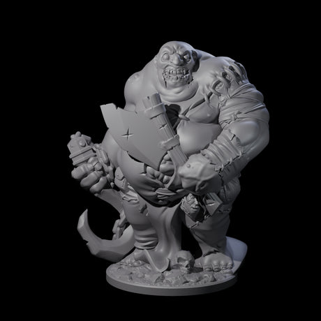 Brutal Ogre Brute Miniature for Dungeons and Dragons, Pathfinder or other TTRPGs