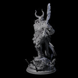 Brutal Tiefling Warrior Miniature for Dungeons and Dragons, Pathfinder or other TTRPGs