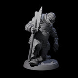 Brutal Zombie Executioner Miniature for Dungeons and Dragons, Pathfinder or other TTRPGs