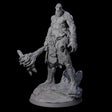 Brutish Hill Giant Warrior Miniature for Dungeons and Dragons, Pathfinder or other TTRPGs